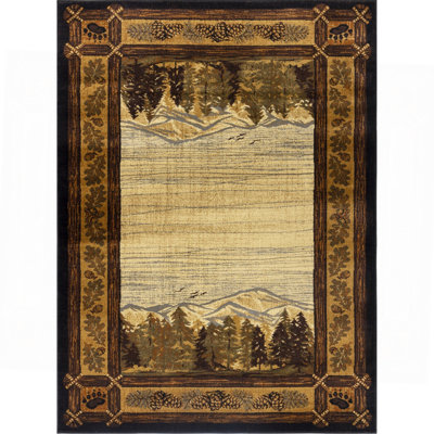 Multi Lodge Area Rug