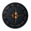 Horloge murale sacrée à motif géométrique sacré bleu Minimal-1633273171