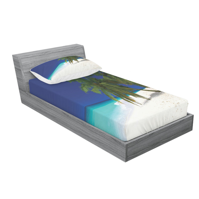 Microfiber Sheet Set, Twin XL Sheet Set with Fitted Sheet