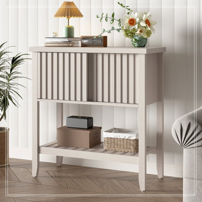 Clarence with Sliding Doors and Storage Shelf