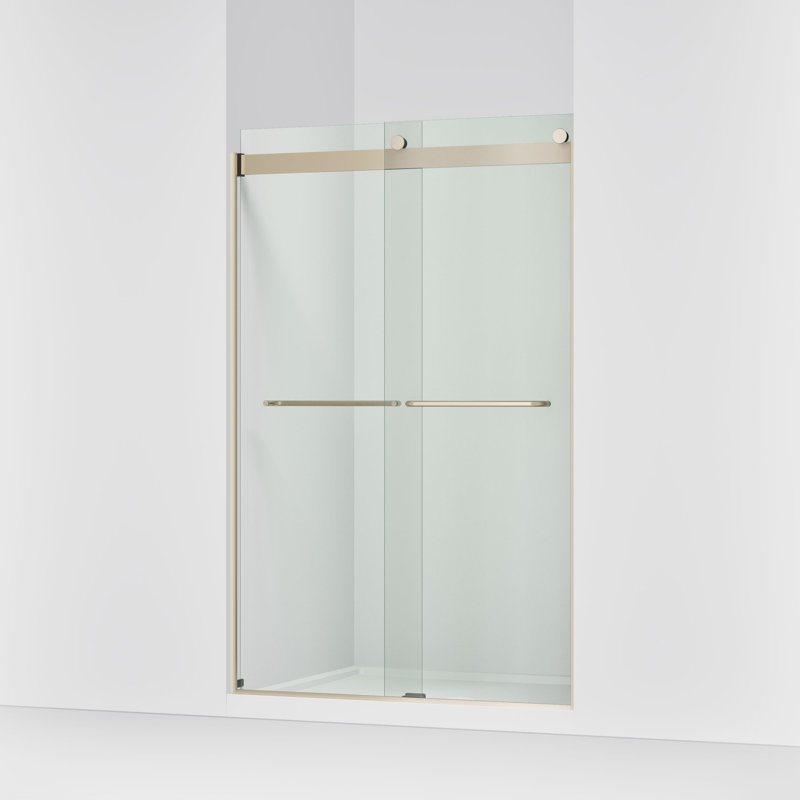 Anodized Brushed Bronze, Crystal Clear