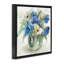 Cadre flottant pour pot de fleurs bleu teinté, design par Nan-1293010960-1293010964