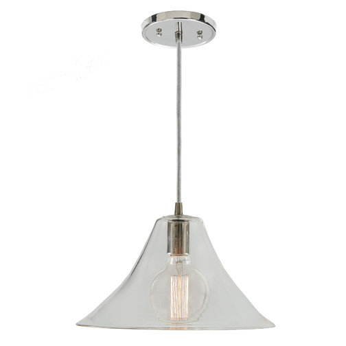 Baptiste 1 - Light Single Pendant, Pewter