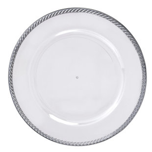 Melamine No Pattern Charger