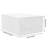 20pcs Stackable Shoe Storage Box Transparent Display Case