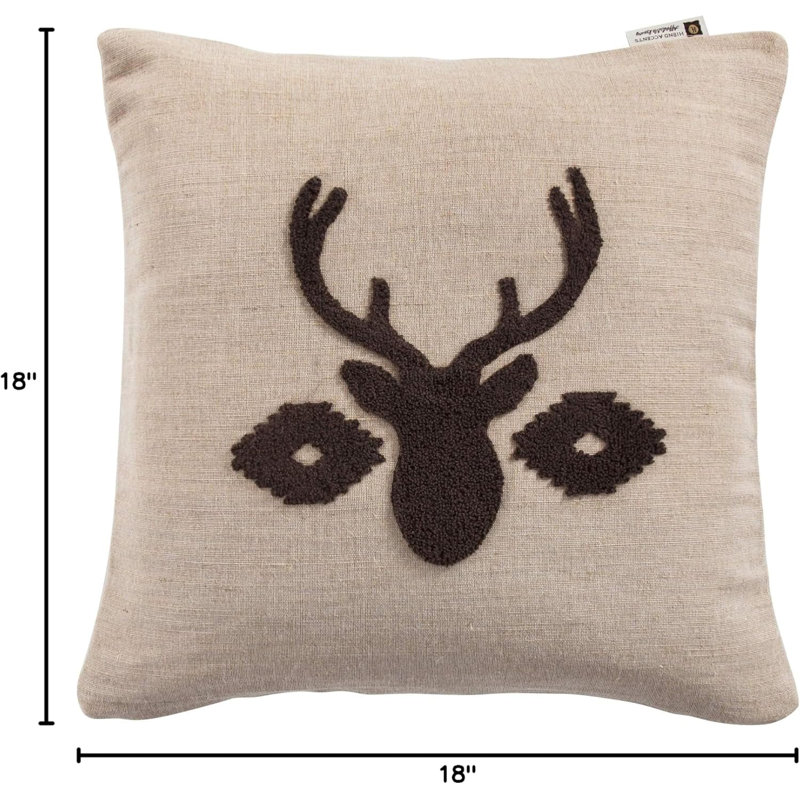 Coussin Aztec Bear Deer