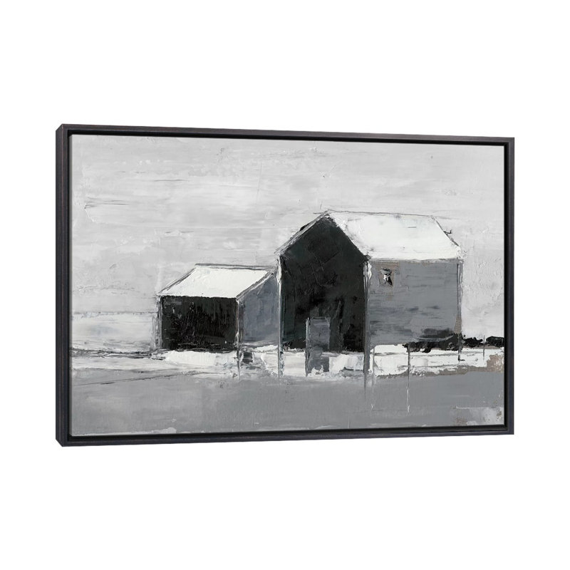«Dynamic Barn II» par Ethan Harper - reproduction d'art, Pas de tapis, H 26 po x l 40 po x 1,5 po