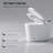 Advanced Smart Toilet Bidet - Auto Open/Close Lid, Foot Sensor, Move Washing Mode, White With Led Display Screen, Warm Air ,