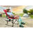 Camping Directors Chair, Heavy Duty,Oversized Portable Folding Chair With Side Table, Pocket For Beach, Fishing,Trip,Picnic,Lawn Red-139970077