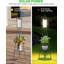 Lampe sur pied d'extérieur 37,5 po