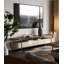 Meuble télé avec plateau de rangement et cadre en métal Modern Luxury-133734469