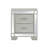 Elegant Silver Champagne Accent Table