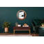 Huldar Glass Flat Wall Mirror