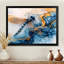 Décoration murale moderne libellule turquoise Serenade IV - Libellule-1999266456-2039322376-2039322380