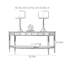 Retro Multifunctional Luxury Console Table-1338785720