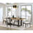 Caramel And Cocoa Trestle Dining Table (Table Only)