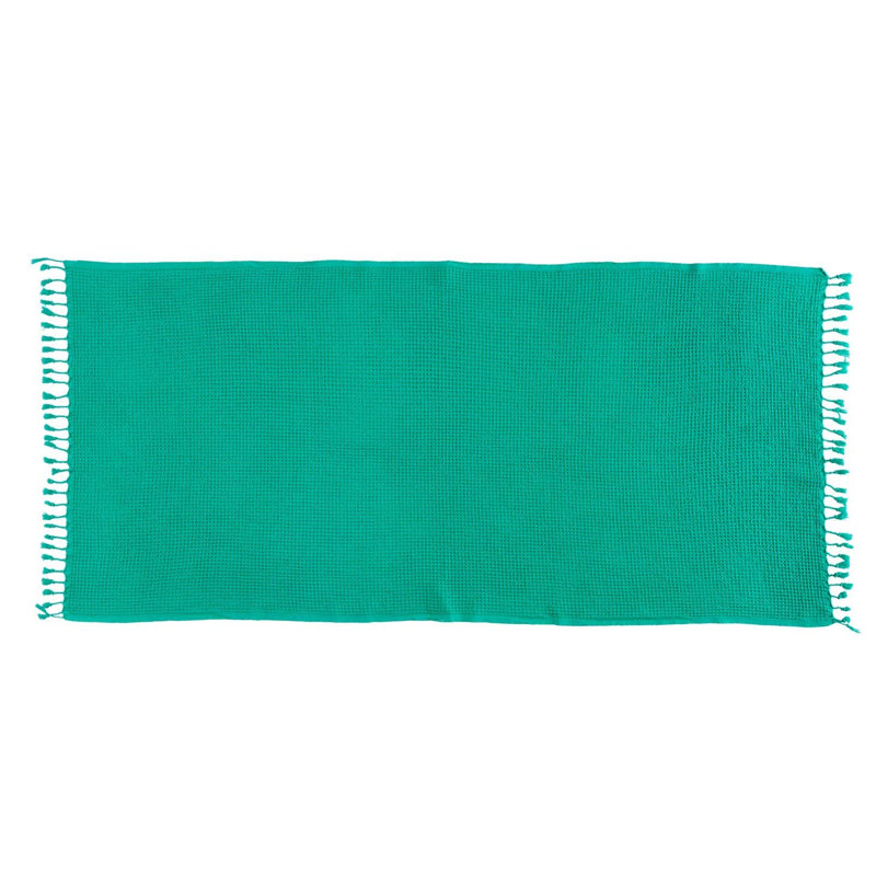 Kafthan Waffle Bath & Summer Beach Towel - Quick Dry & Lightweight, Mint