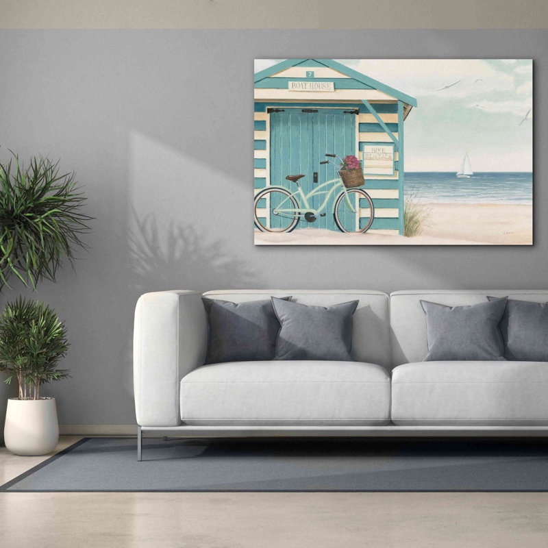 «Beach cruiser I» par James Wiens - impression sur toile tendue, L 60 po x H 40 po
