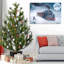 Toile encadrée, décoration murale, peinture de Noël-809115937
