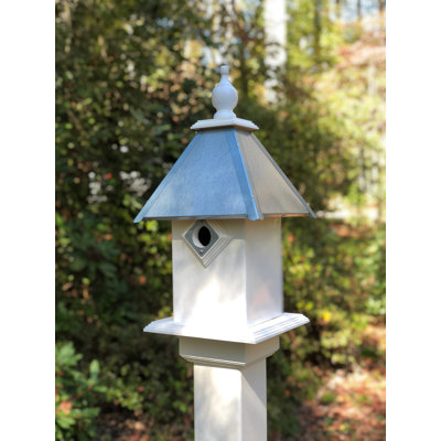Chadron 22 in. H x 13.25 in. W x 13.25 in. D Post Birdhouse