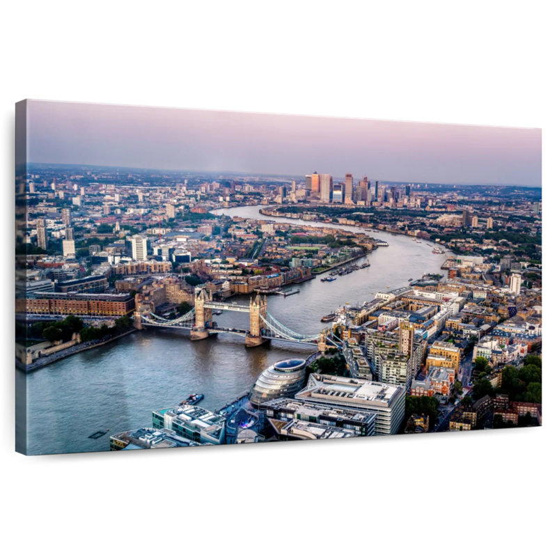Sireci London Skyline, 34" H x 51" W