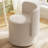Modern Swivel Vanity Chair with Backrest, PU