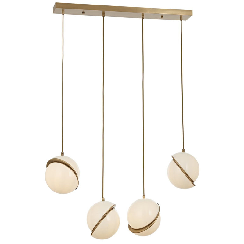 Demps 4 - Light Kitchen Island Chandelier