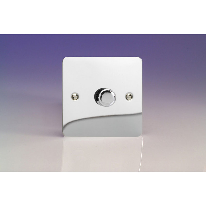 Wall Mounted Dimmer, Polished Chrome