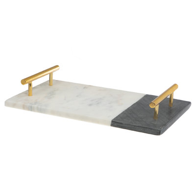 Everly Quinn Marble Tray