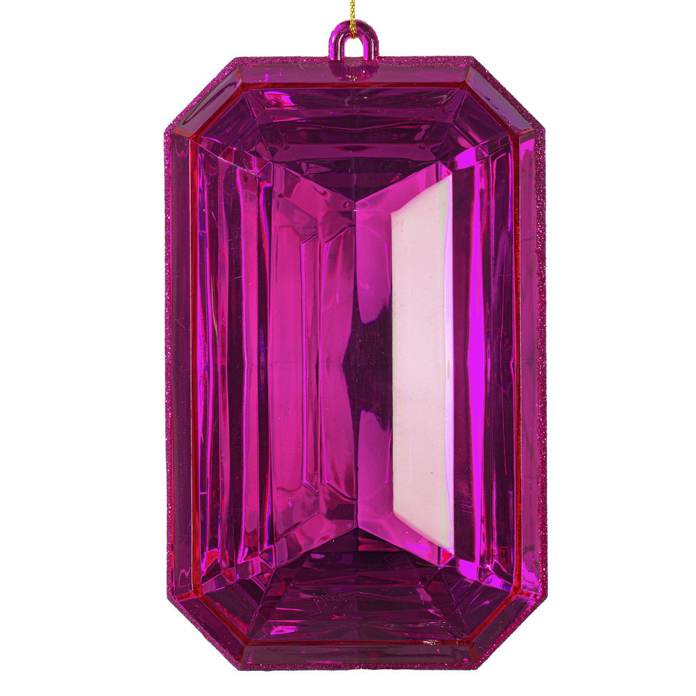 8" Shatterproof Holiday Ornament, Pink