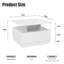 Pedestal Coffee Table with Storage-899351916