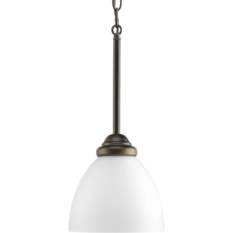 Luminaire suspendu en forme de dôme à 1 lumière Heart