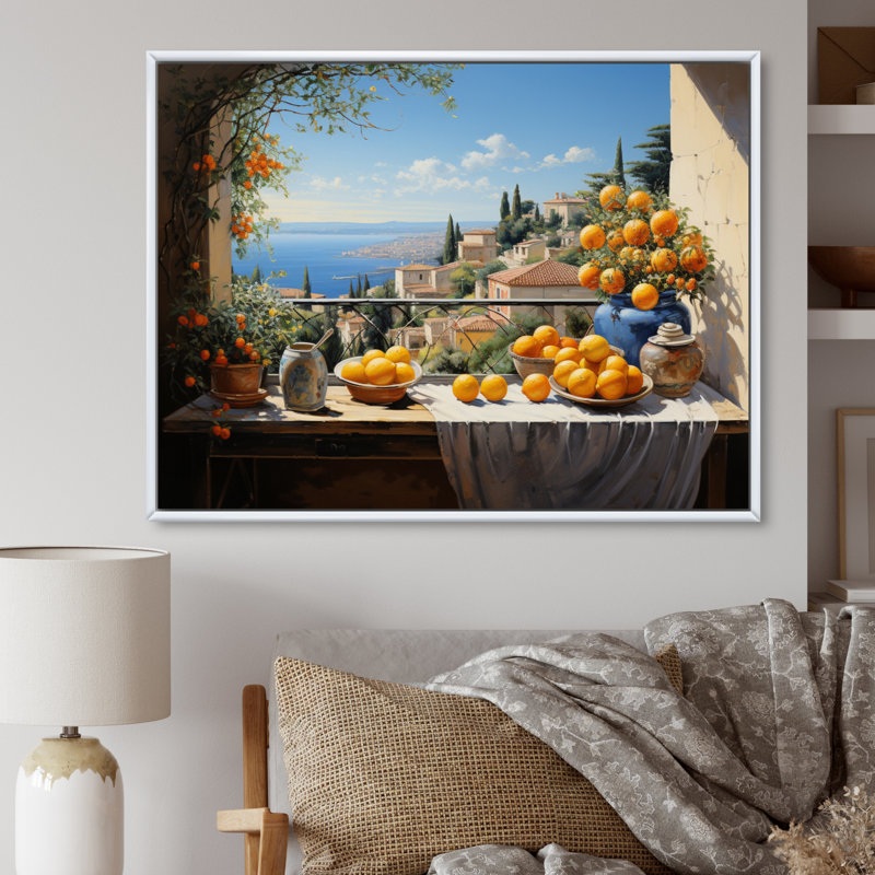 Maridith French French Bliss In Provence II - France, reproduction d'art sur toile encadrée, H 34 po x l 44 po x P 1,5 po