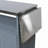 54.33" Farmhouse Rolling Outdoor Kitchen Cart, Solid Wood Frame with Stainless Steel Top, Spice Rack, Towel Rack, Lockable Wheels & Multi-Functional Storage for Patio, Backyard BBQ & Kitchen-401245780