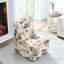 Chaise en flanelle simple avec assise souple