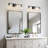 3-light Vanity Light With Hammered Glass Shades-184287393