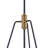 4-Light Dimmable Dimpled Glass Pendant