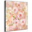 Douces roses roses, aquarelle, illustrations florales romantiques, très grand encadré, impression d'art mural (assemblage requis)-105075994