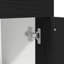 Kitchen Cabinet Black Oak Engineered Wood-1144333049