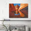 The Wave In Vermillion Cliffs, Arizona by Frank Krahmer - Wrapped Canvas Print-1432041798