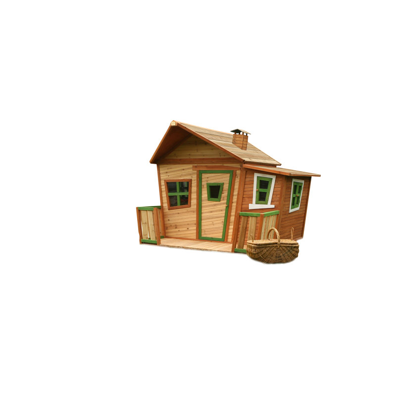 AXI 220cm W x 193cm D Outdoor Hemlock Wood Playhouse