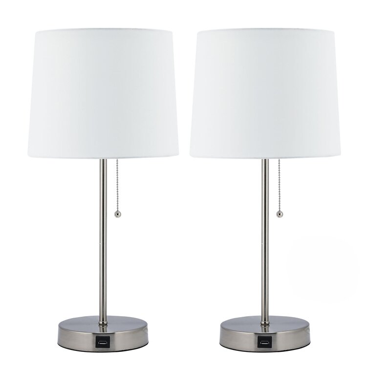 Latitude Run® Daphyne Metal USB Table Lamp & Reviews | Wayfair