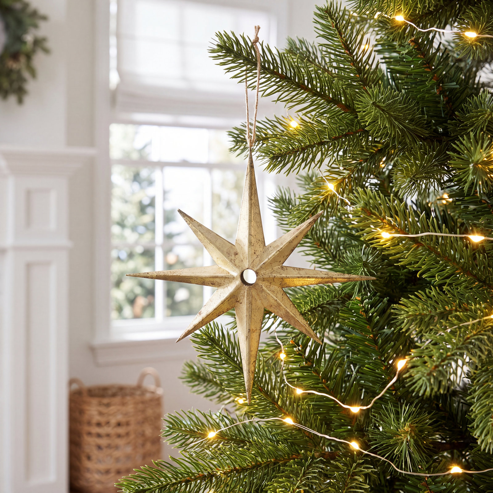 Starbright Ornament 8.5"x 0.5"x 9"