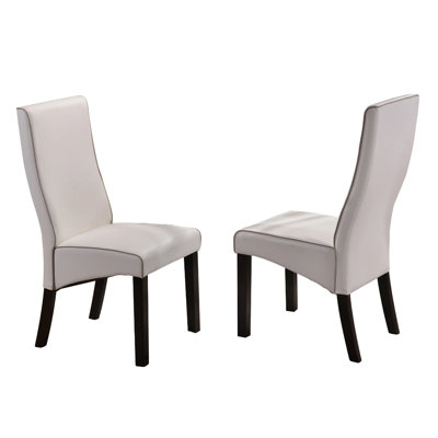 Chaises de salle à manger Parsons à hauteur de comptoir de 24 po Olivier, ensemble de 2