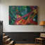 Franz Marc «The Monkey (Das fffchen)», art mural sur toile de qualité musée-1802068598