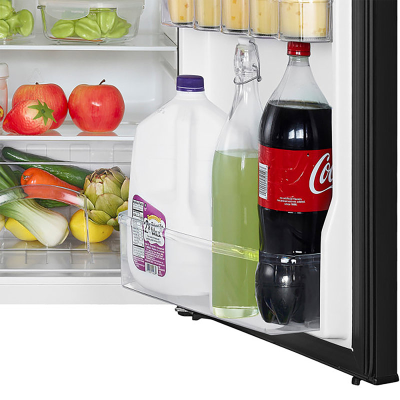 Magic Chef® 4.4-Cu. Ft. Compact Refrigerator, Black, Black