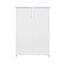Armoire à poubelle réglable avec capacité de 13 gallons, support de poubelle avec angles inclinés pour support de cuisine et de salle à manger, multifonctionnelle