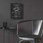 «Horseshoe Blueprint Vernis Chalkboard», art mural en verre acrylique-82437139