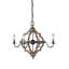 Lustre géométrique à 4 lumières de style bougie Hadie-538028255-538028249