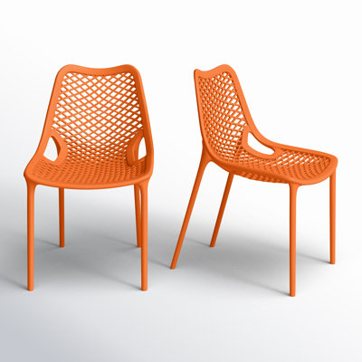 Farrah Outdoor Stacking Dining Side Chair